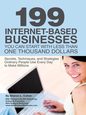 cover image of 199 Internet-based Business You Can Start with Less Than One Thousand Dollars